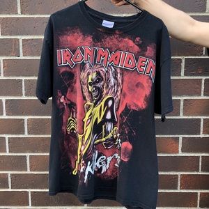 Vintage Band Tee, Iron Maiden.